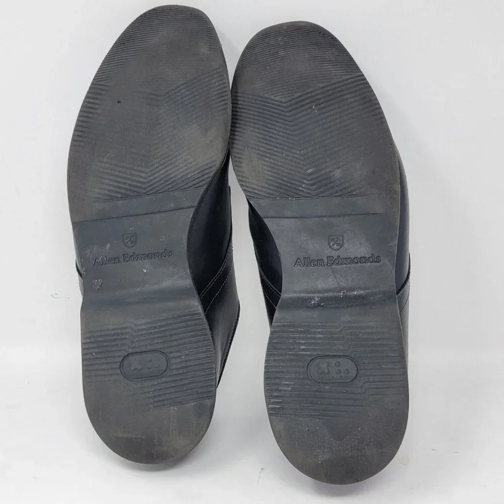 Allen Edmonds Road Warriors Black Leather Lace Up Shoes Men's Size‎ 11